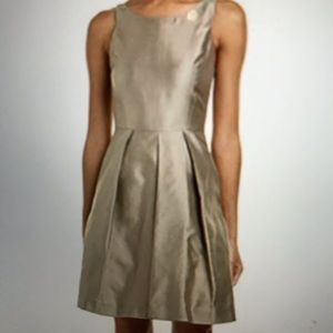 Armani Gold holiday cocktail dress- size 4 - NWT